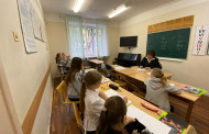 Наша школа день за днём:на уроке у Бакулиной Галины Ивановны.