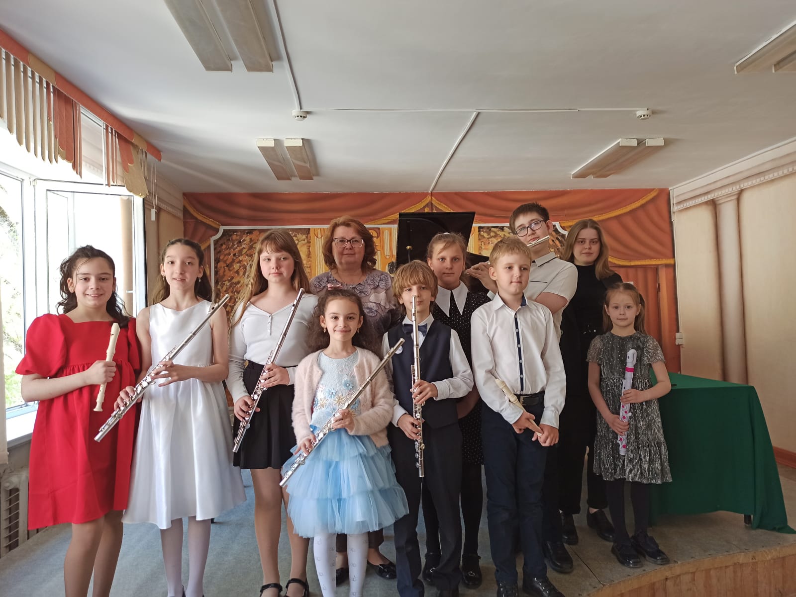 18 мая состоялся концерт учеников классов преподавателей Куликовой Т. И. и Конаковой М. А.