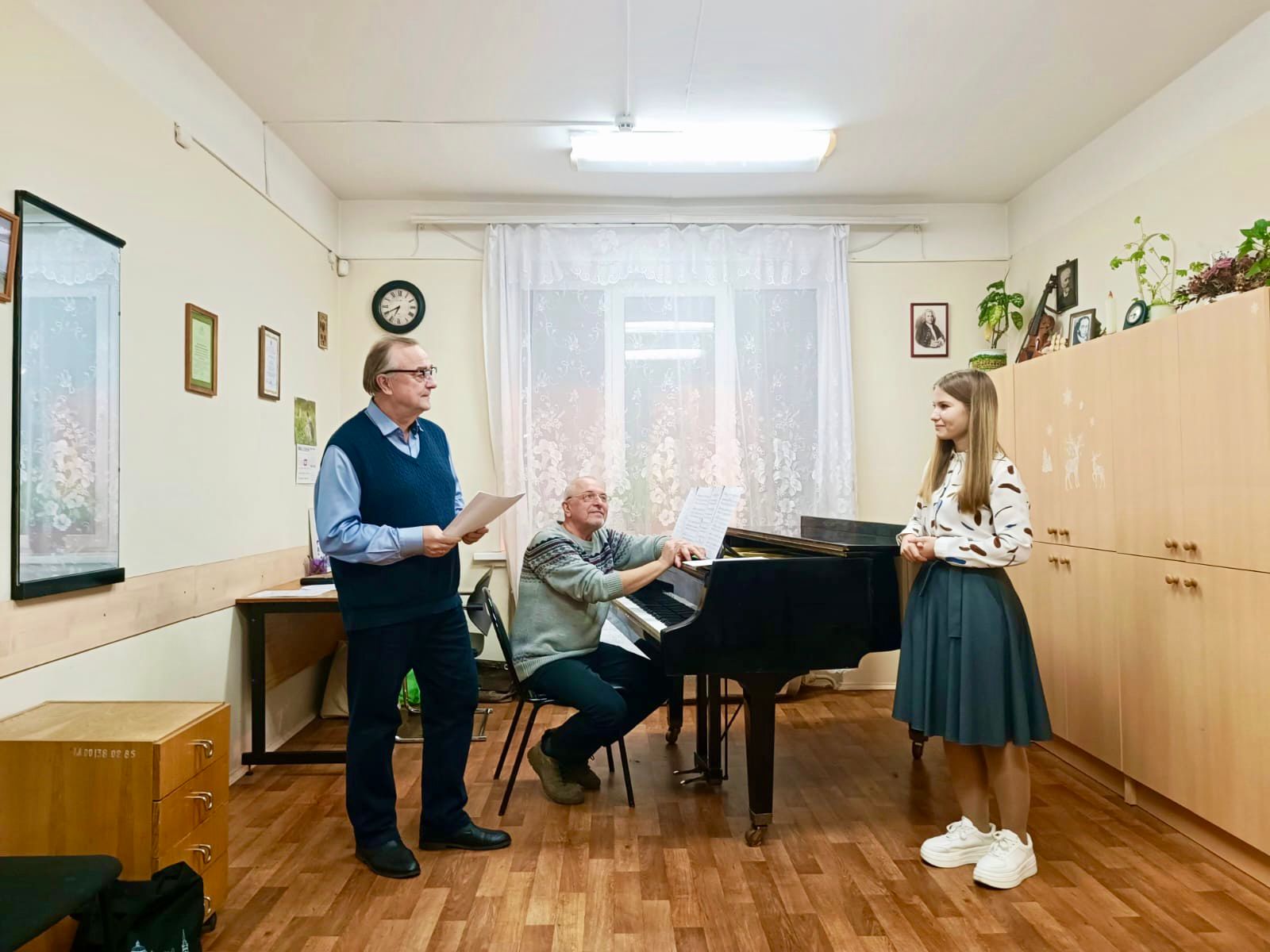 Открытый урок Зайцева С.Н. на тему: «Первоначальный этап работы над вокальным произведением с учащимися в ДМШ».
