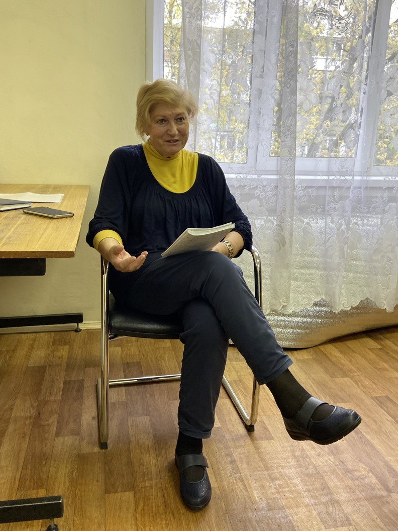 15 октября состоялся доклад Таисии Павловны Станиславчик на тему 