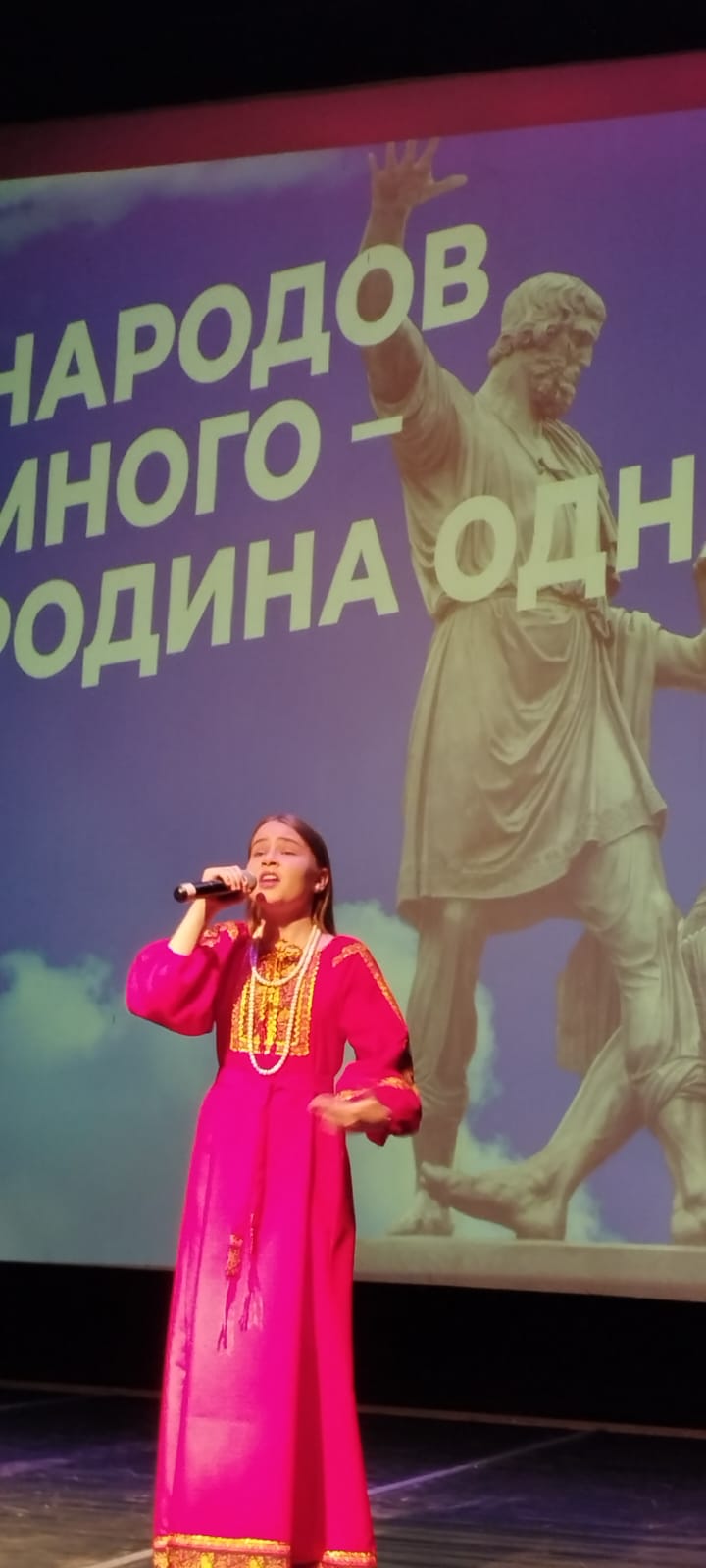 Праздничный концерт посвящённый Дню Народного Единства.