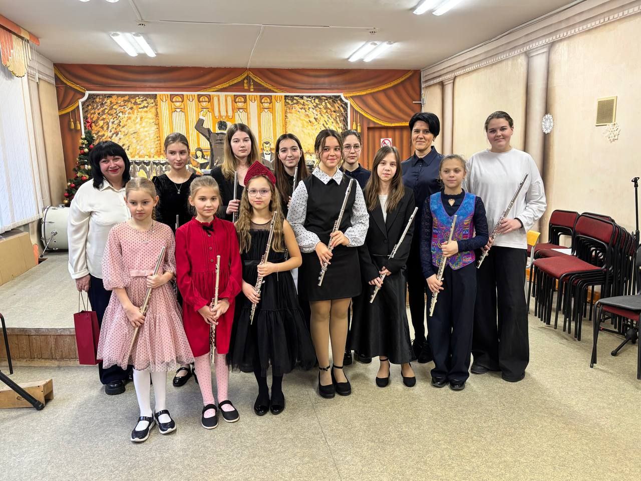 20 декабря в нашей школе состоялся концерт учеников преподавателя Зарщиковой Ю. В.