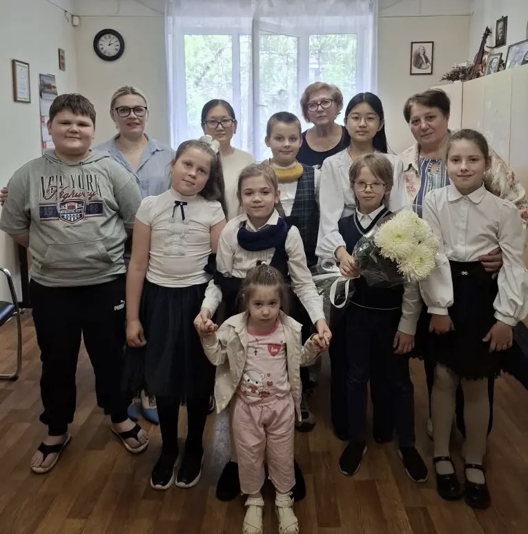 16 мая в нашей школе прошёл концерт учеников класса преподавателя Станиславчик Т. П.