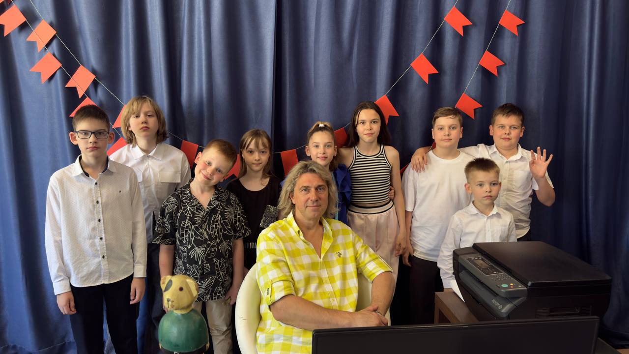 22 мая в нашей школе прошёл концерт учеников класса преподавателя Кучинского В. Б.